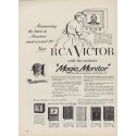 1952 RCA Victor Ad "Magic Monitor"