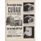 1952 Curad Plastic Bandages Ad "new plastic bandage"