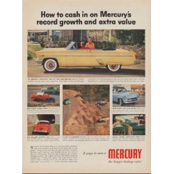 1954 Ford Mercury Ad "How to cash in"