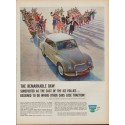 1960 DKW Automobile Ad "Cast Of The Ice Follies"