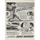 1954 Borg-Warner Ad "World's Fastest Pitcher"