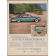 1960 Ford Thunderbird Ad "Spirited Performance"