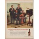 1960 Four Roses Whiskey Ad "Recruiting Poster"