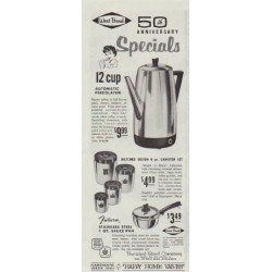 1961 West Bend Ad "50th Anniversary Specials"