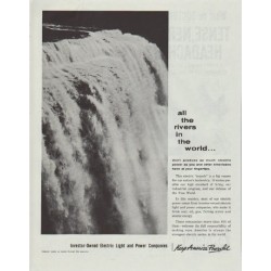 1961 Electric Light and Power Companies Ad "all the rivers"