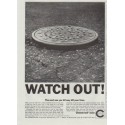 1961 Chemstrand Ad "Watch Out"