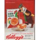 1961 Kellogg's Corn Flakes Ad "What's the good word, bird?"