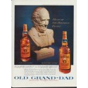1960 Old Grand-Dad Bourbon Ad "Bourbon Family"