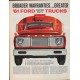 1961 Ford Trucks Ad "Broader Warranties ... Greater Durability"