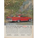 1961 Ford Mercury Ad "Bright new beauty"