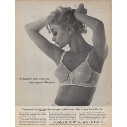 Original Print Ad 1951 WARNER'S Bras Foundation Peta-Cup Pattern Underwear