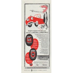1958 Wynn's Friction Proofing Ad "Engine repairs"