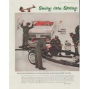 1958 Texaco Ad "Swing into Spring"