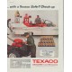 1958 Texaco Ad "Swing into Spring"