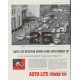 1958 Auto-Lite Spark Plugs Ad "Fire Up"