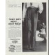 1958 Du Pont Dacron Ad "They Dry Neat"