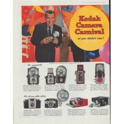 1958 Kodak Ad "Kodak Camera Festival"