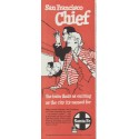 1958 Santa Fe Railroad Ad "San Francisco Chief"