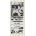 1958 Colgate Dental Cream Ad "Fight Tooth Decay"