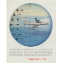 1958 Boeing Ad "cut your travel time in half"