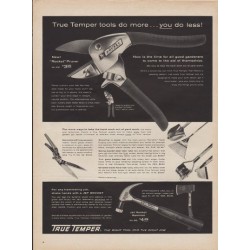 1960 True Temper Tools Ad "Do More"