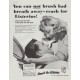 1958 Listerine Ad "reach for Listerine"