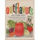 1960 V-8 Vegetable Juice Ad "Outflavors"