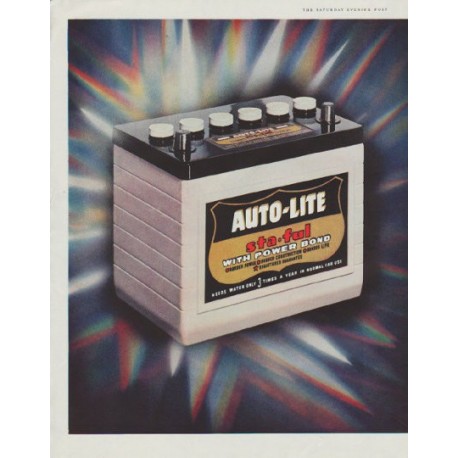 1958 Auto-Lite Ad "Announcing"