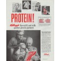 1958 Kellogg's Special K Ad "Protein"