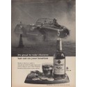 1960 Walker's Deluxe Whiskey Ad "Take Chances"
