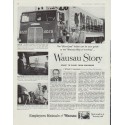 1958 Employers Mutuals of Wausau Ad "Wausau Story"