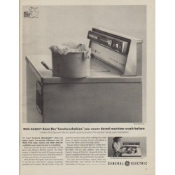 1963 General Electric Ad "Mini-Basket"