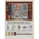 1967 Admiral Refrigerator Ad "5 Features"