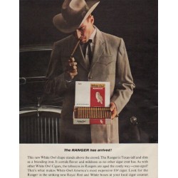 1963 White Owl Cigars Ad "The Ranger"