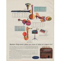 1963 Baldwin Organ Ad "Orga-sonic"