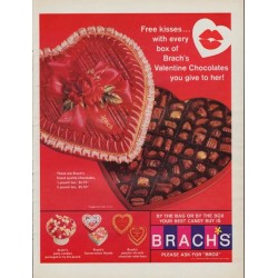 1967 Brach's Candy Ad "Valentine Chocolates"