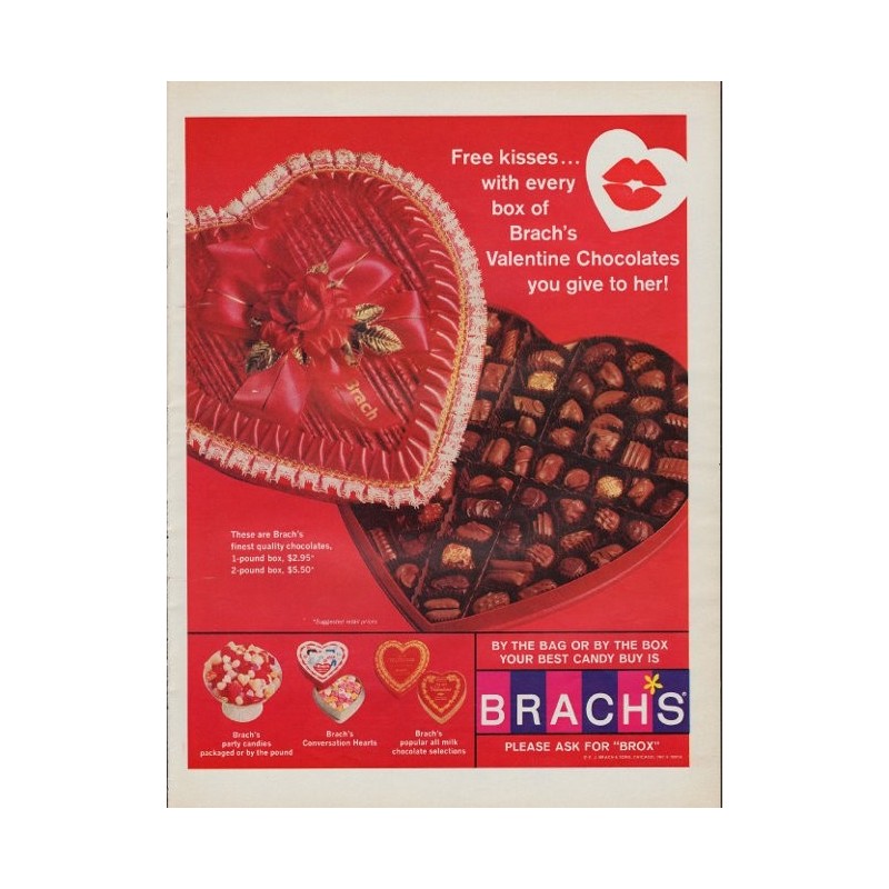 Brach's Beautiful Fall Chocolate Promotion Packet from 1972!