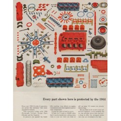 1963 Chrysler Ad "Every part"