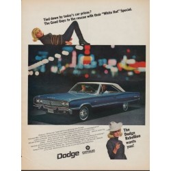1967 Dodge Coronet 440 Ad "Good Guys To The Rescue"
