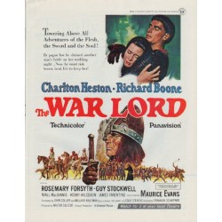 1965 The War Lord Ad "Towering Above All Adventures"