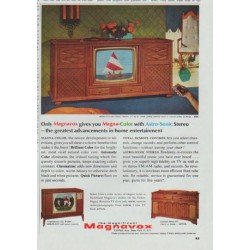 1965 Magnavox TV Ad "Magna-Color"