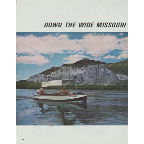 1965 Thomas Hart Benton Article "Down The Wide Missouri"