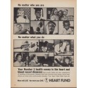 1967 Heart Fund Ad "Number 1 Health Enemy"
