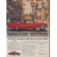 1961 Mercury Ad "Priced to compete"