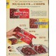 1960 Curtiss Candy Company Ad "Nuggets and Chips"