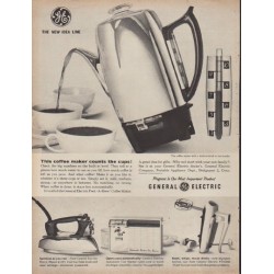 1960 General Electric Ad "The New Idea Line"