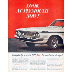 1962 Plymouth Fury Ad "Completely new for '62"