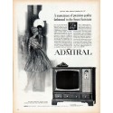 1962 Admiral Television Ad "masterpiece of precision"