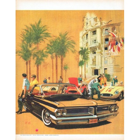 1962 Pontiac Grand Prix Ad "Grand Prix is the name"