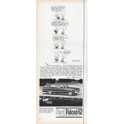 1962 Ford Falcon Ad "It's too late, Linus"